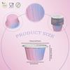 Gradient Color Cupcake Wrapper Cup Baking Cups Grease-proof Muffin Liners Containers Wrapper High Temperature Oven Special Mold