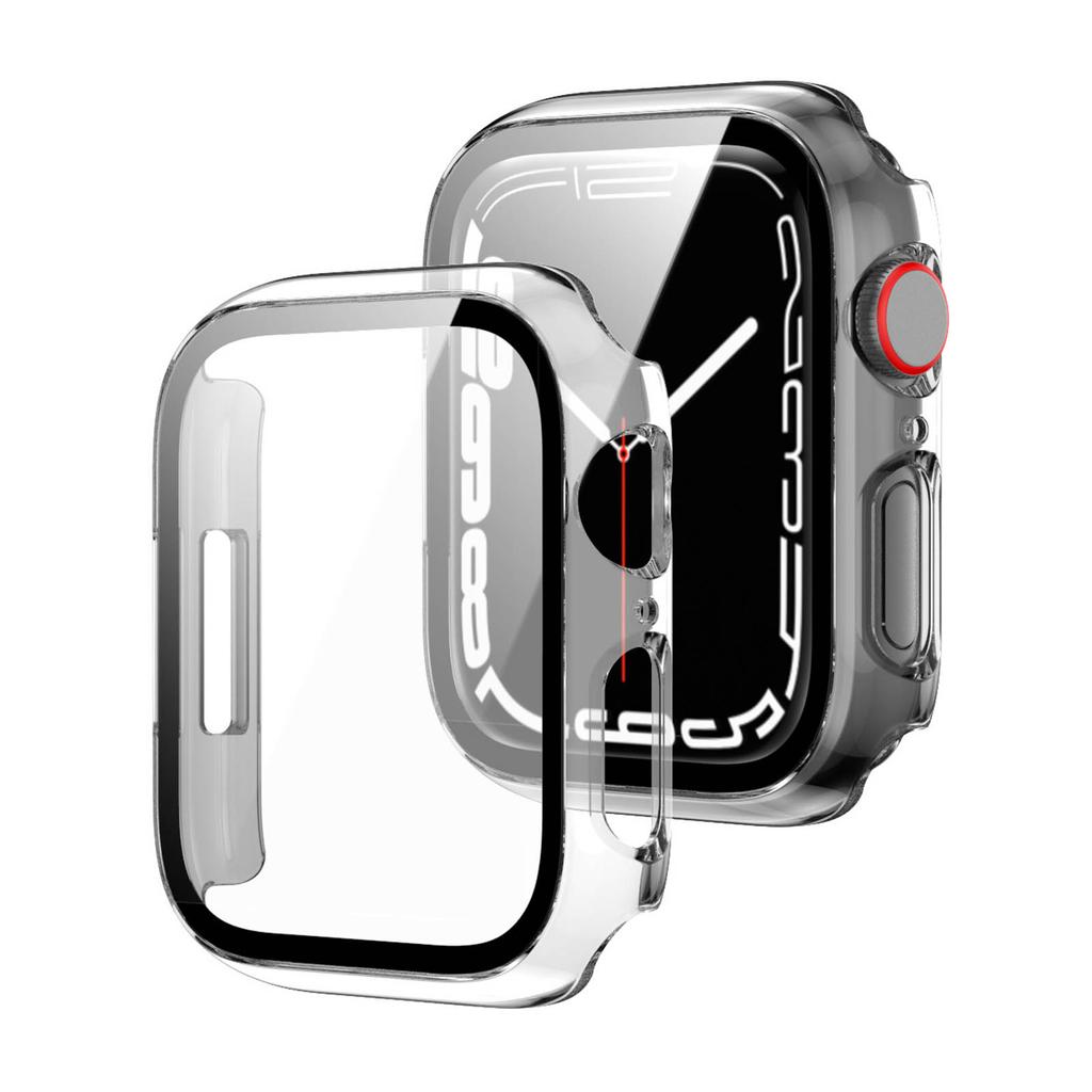 Защитный чехол для часов, защитная пленка для экрана, закаленная пленка для IWatch 1 2 3 4 5 6 7 8, прозрачная