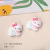 12/120PCS Cartoon DIY ResinAccessories Jewelry Fish Riding Cat Cream Glue Handmade Hair Clips Phone Case Shoe Buckle Accessories