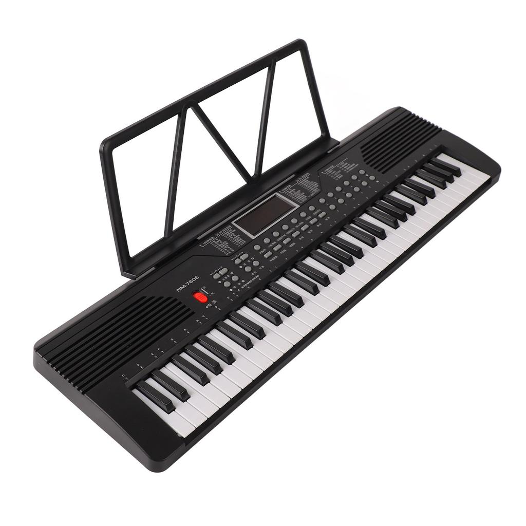 Электрическая клавиатура пианино 61 клавиша шумоподавление чистый звук профессиональное электрическое пианино для