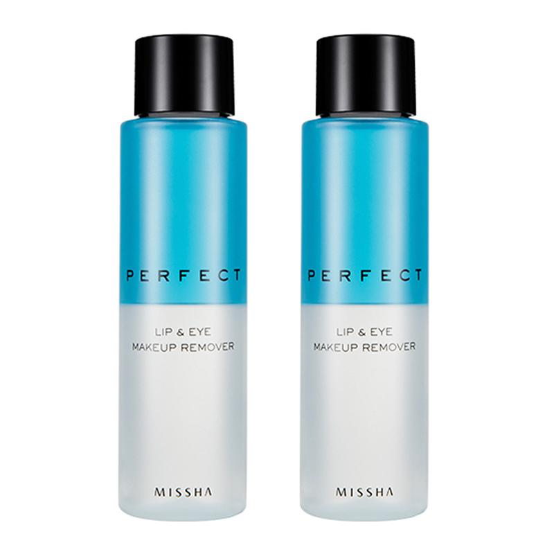 MISSHA Идеальное средство для снятия макияжа с губ и глаз (1 + 1) 155 мл*2 шт.
