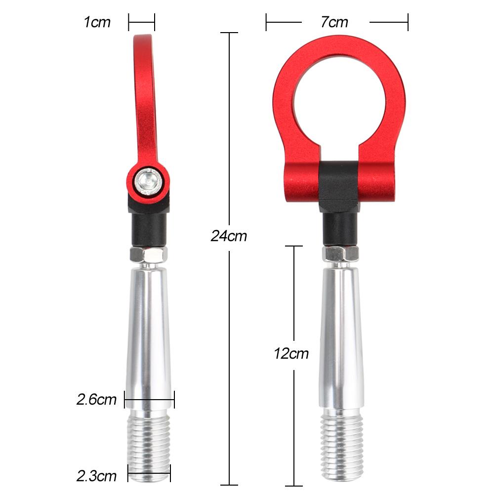 Vehicle Towing Hook Trailer Towing Bar For Mitsubishi Lancer EVO X 10 2008-2016