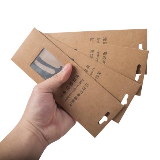 Измерительный инструмент с трехточечным позиционированием, профессиональная измерительная линейка для микроблейдинга из нержавеющей стали, бровей