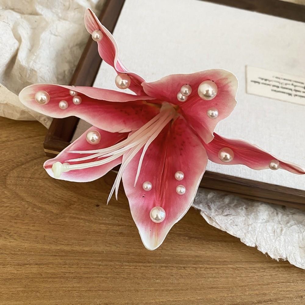 Vintage Water-Sprinkling Festival Hair Clip Fresh Floral Headwear Side Bangs