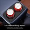 For Ford Maverick 2025-2025 Second Row Water Cup Holder Storage Box Slilcone Shock-Absorbing Tray Tidying Car Accessories