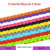 Track Blike 1/2" x 1/8" for BMX Colorful 94 Links Fixed Bike Chain Bicycle Chains Fixed Gear