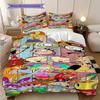 Rugrats Classic Cartoons Bedding 1 Duvet Cover 2 Pillowcase Without Core Soft And Comfortable Bedding Set Duvet Cover And Pillowcase