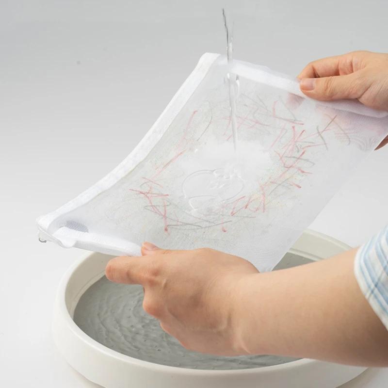 Сетчатая сумка для файлов на молнии, водонепроницаемая влагостойкая папка на молнии, сумка для хранения игрушек, сумка для хранения инструментов, косметическая сумка-органайзер