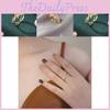 Trendy Design Simple Copper Ring For Women Featuring Dazzling Adjustable Shape Geometric