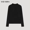 She S miSS Soft Mock Neck Knit SSkpoo42600 Bk