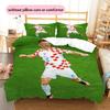 Ivan Perisic Pattern Bedding Home Decoration Birthday Gift ( 1 duvet cover + 2 pillowcase, without core),fan merchandise.