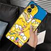 Phone Cover Case for Oppo A52 A15 A32 A18 A31 A72 A16 A33 A71 A54 A53 A12 A36 A11 A37 A17 A32 A73 A9 A38 The S-simpsons Cartoon