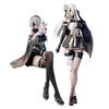 Игровая фигурка 2B сидячая фигурки YoRHa Type A кимоно 2A фигурки Кукла ПВХ Модели Игрушки Коллекция для взрослых Статуэтка Подарки 21.5 см