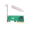 Cablecc 4X To MCIO Mini Cool Edge IO Female Host Adapter for PCIe Nvme SSD PCI-Express 5.0 4.0 U.2