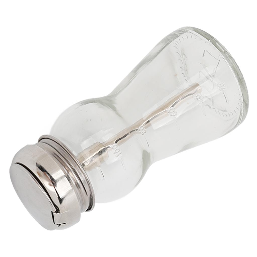 Стеклянный дозатор для снятия лака с ногтей, пустой флакон-дозатор, пресс-тип для жидкости для макияжа 100 мл