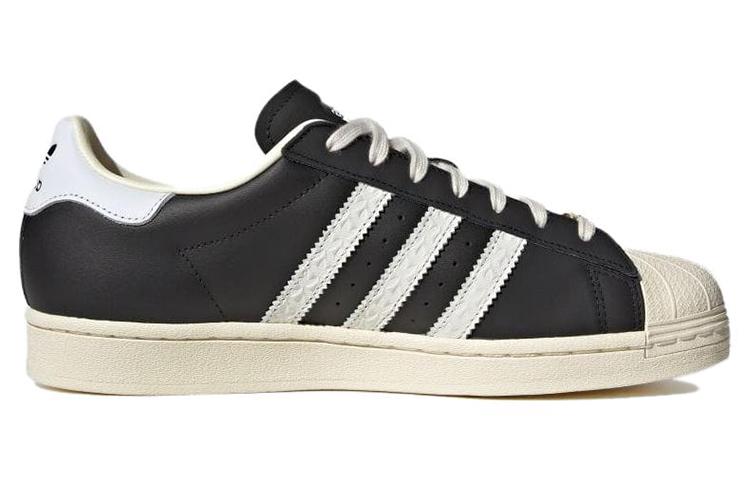 adidas Superstar 'Рельефные полоски - Черный Кремовый Белый' ID4676