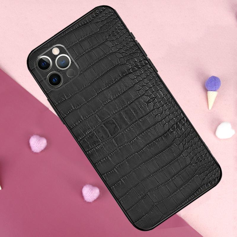 Чехол для телефона с принтом под крокодила для iPhone 17 Pro Max 11 14 15 16 Pro Max Plus 12 13 Mini 17 Air 16e Задняя крышка