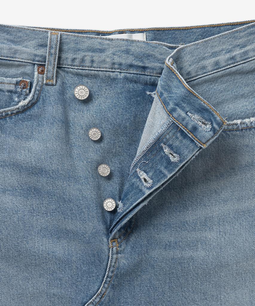 A Goldy Crisp Cross Denim Skirt - Light Blue / A30411141Sbol