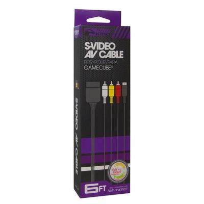 S-Video AV кабель - Game Cube - N64 - Snes - 1,80 м - Проводной - Черный