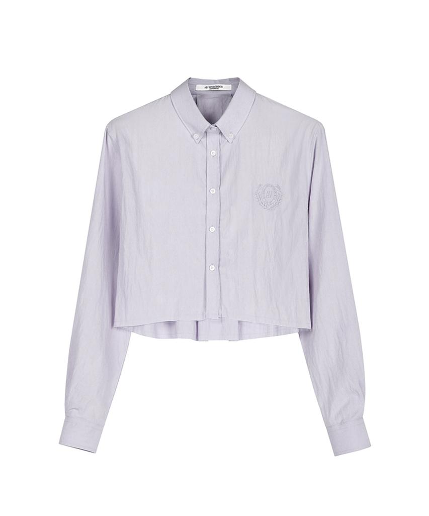AVANDRESS Solid Mu Shirt Ivory