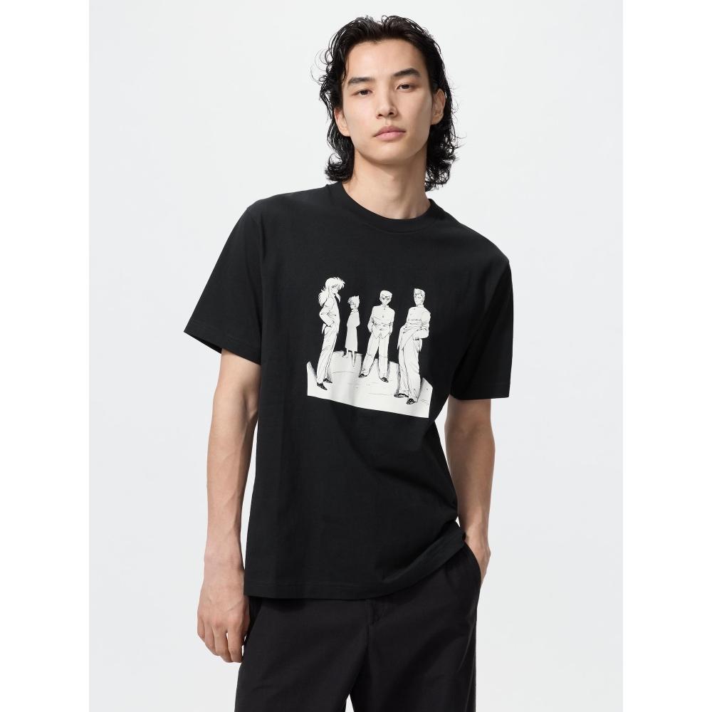 Uniqlo Япония Манга Ут Сюэйся 100-летие Ю Ю Хакушо