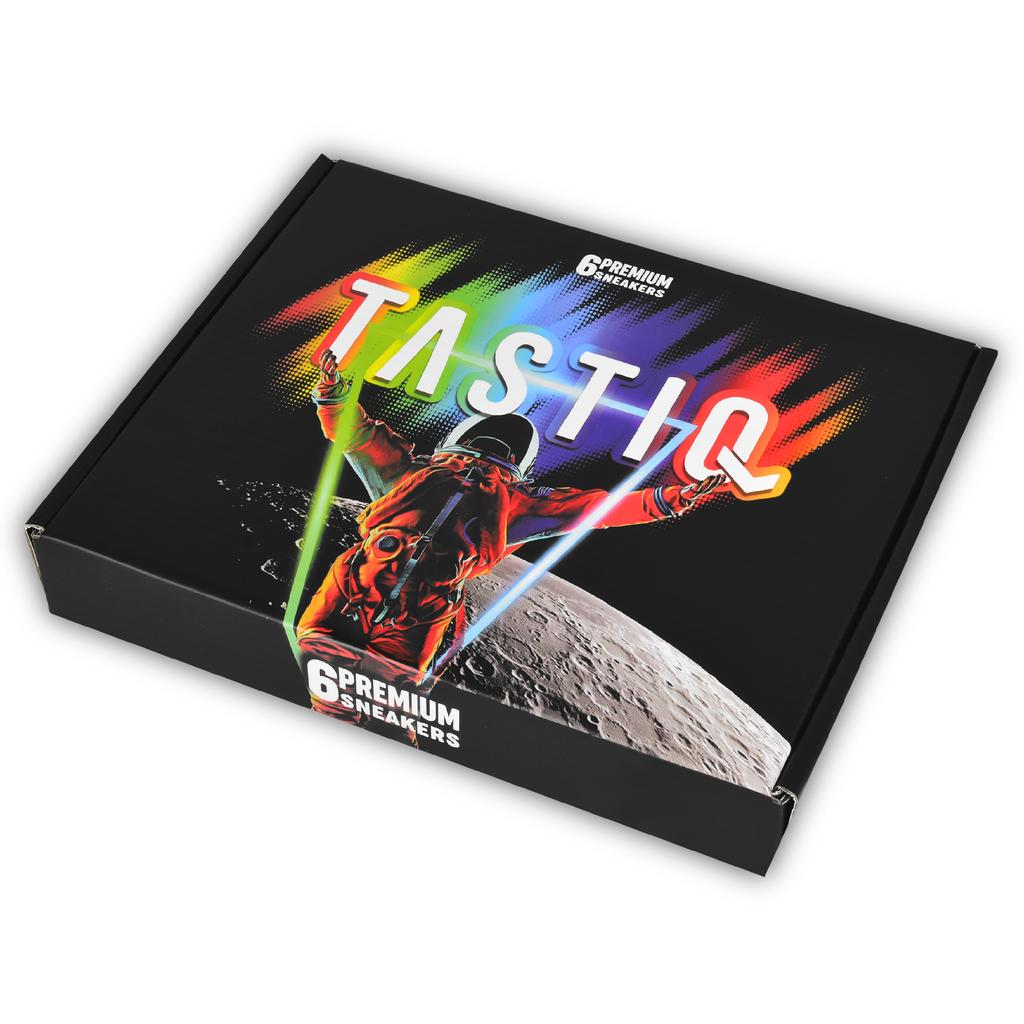 TASTIQ PREMIUM Men's Sneaker Socks Cotton 6 Pairs