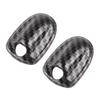For MINI Cooper F54 F55 F56 F57 F60 2PCS/SET Car Wiper Water Spray Nozzle Cover Stickers Car Exterior Decorative Accessories