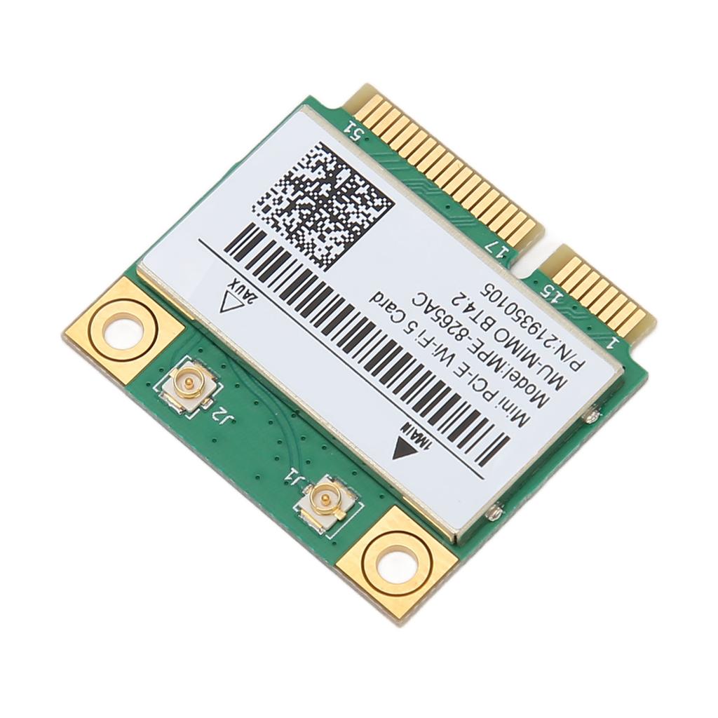 MINI PCIE 1200M WiFi Adapter 8265AC 2.4GHz 5GHz Dual Band 802.11ac Bluetooth 4.2 Network Card for Windows 10 8.1 8 7