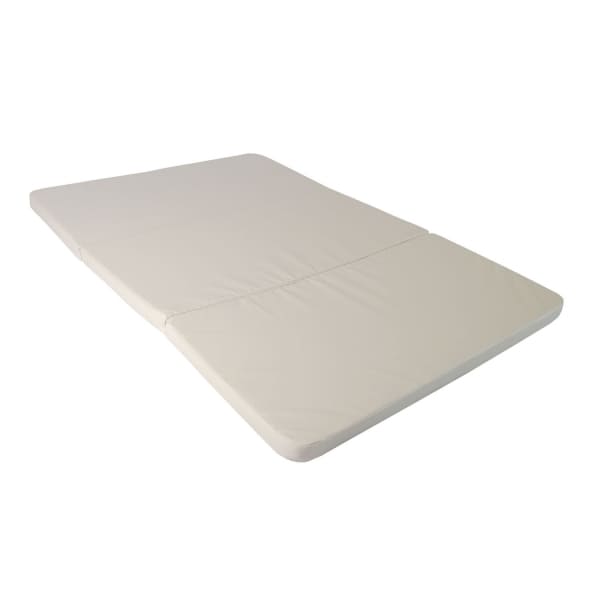 Гимнастический мат Gamma 150x100x10 трехсекционный - серый