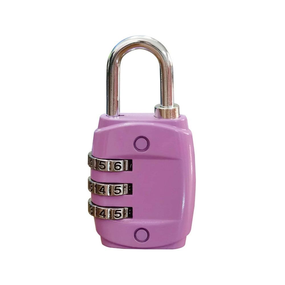 Аппаратные аксессуары Цинковый сплав 3-значный кодовый замок Замок для багажа Комбинационный навесной замок