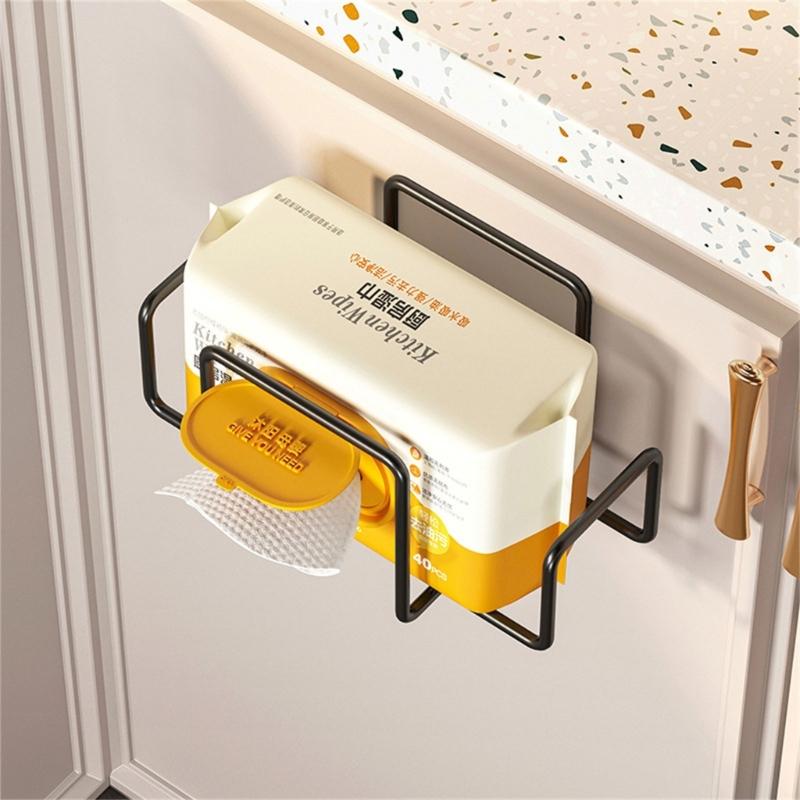 Простая стойка для хранения влажных салфеток, диспенсер для салфеток. Идеально для поддержания порядка и доступности на рабочем столе в любой комнате