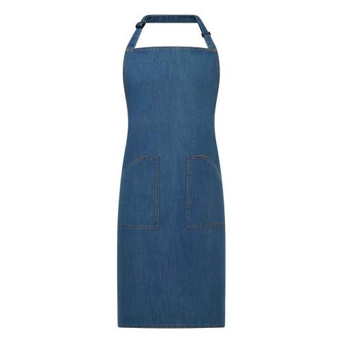 Brand Lab Unisex Adult Denim Bibbed Apron