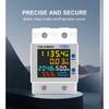 TOMZN TOBI-63MWIFI 6-в-1 счетчик WIFI Умный автоматический выключатель Напряжение Ток Мощность Двунаправленная Энергия Частота PF 85-265В AC 63А