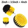 3pcs Drill Brush Set Power Scrubber Wash Cleaning Brushes Tool Kit Clean All Purpose Drill Brush For Grout Floor Tub Shower