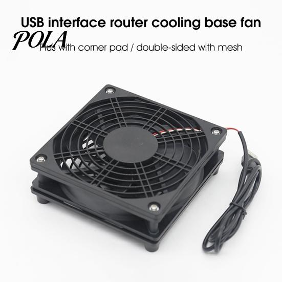 TV Box Heat Sink STB Radiator Low Noise Quick Cooling Plug Play USB Fan Mobile HDD Cooler for Home