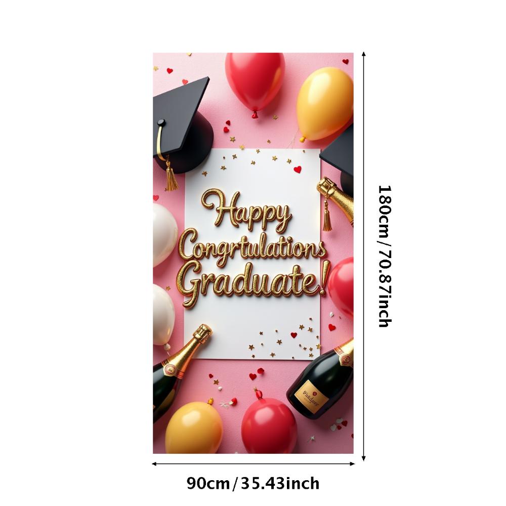 Настраиваемые реквизиты для фотосессий: фон для выпускного вечера, декор для школьного мероприятия, групповые фотографии, церемония вручения дипломов.