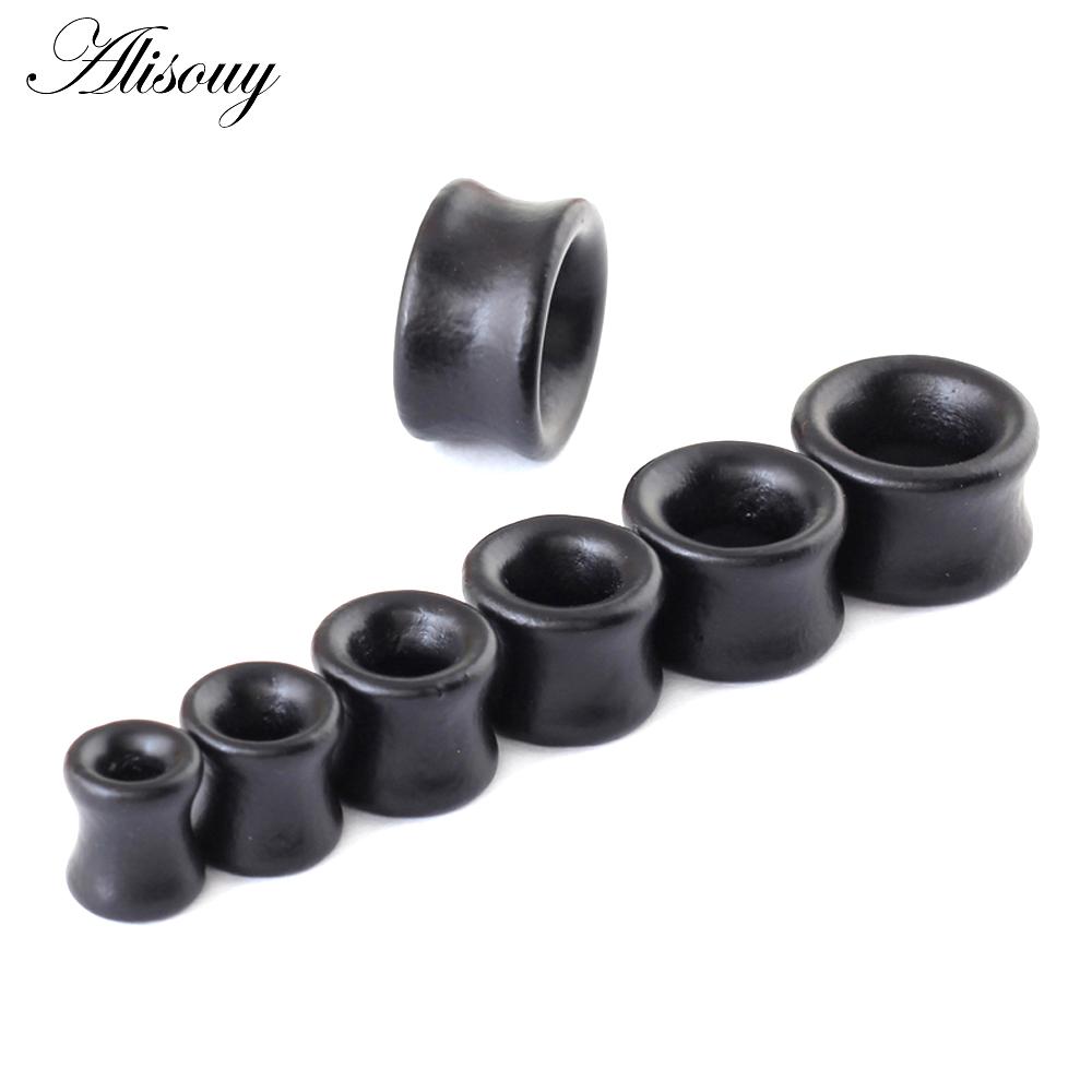 2 шт., модные беруши для тоннелей плоти, расширитель для пирсинга большого калибра, коричневый бубинга, розовое дерево, 8 мм-20 мм, украшения для пирсинга тела для мужчин