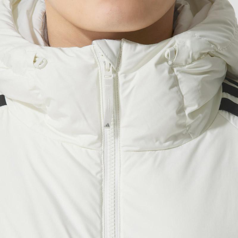adidas 3 полоски L ПУХОВИК Мужской Белый KC2497