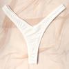 Women Thong Panties Thin Low Waist Seamless Solid Color Good Breathability Lady Underpants Female Daily Underwear