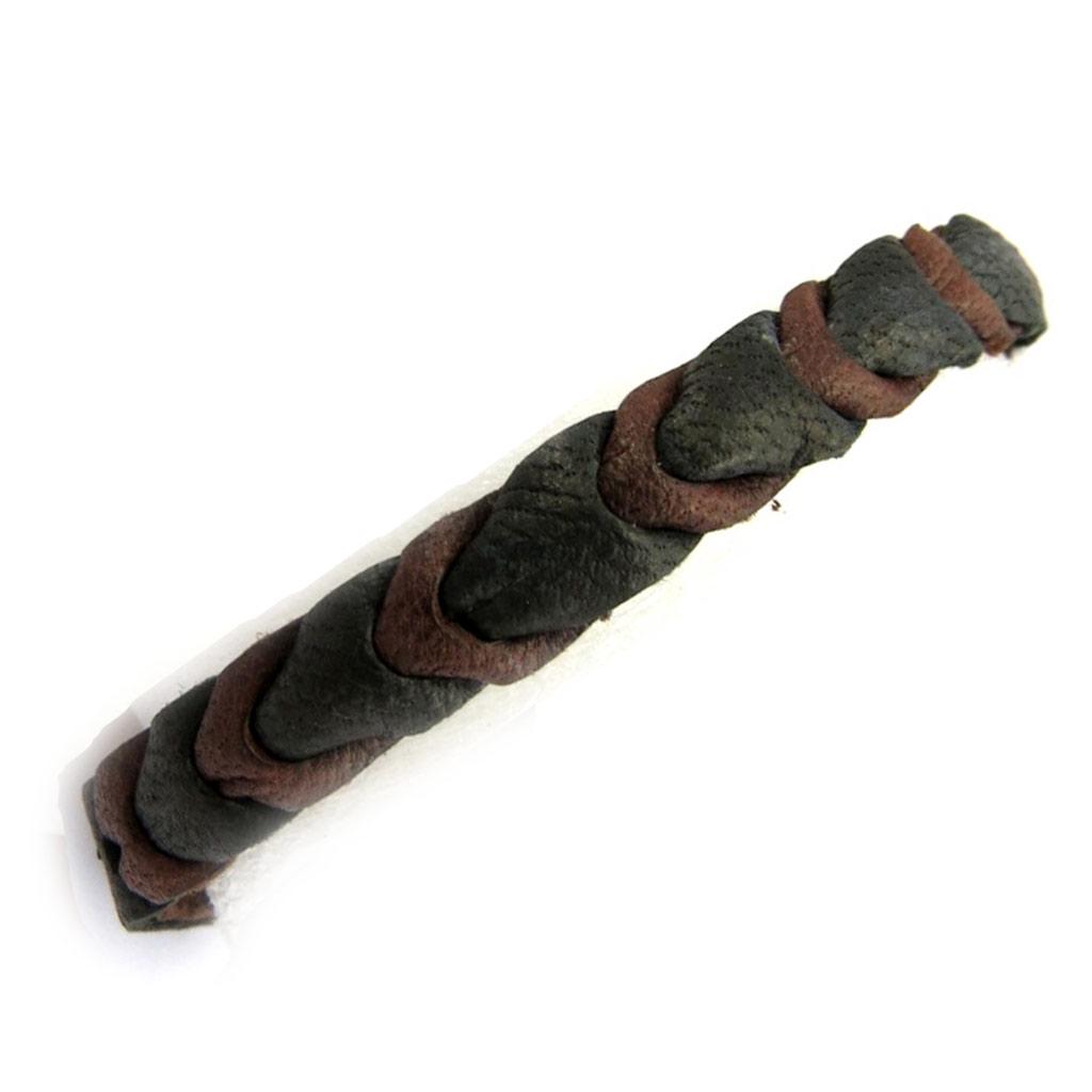 Les Trésors De Lily [L6432] - Bracelet mixte 'Peaceful' marron noir