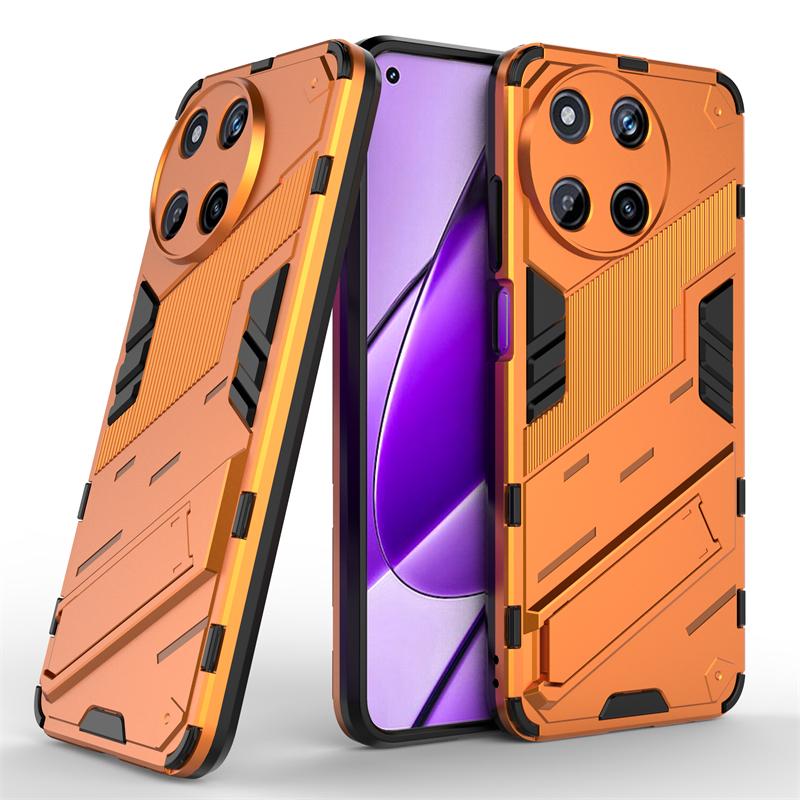 Для Чехол OPPO Realme 11 Чехол Realme 11 4G Глобальный Capas Противоударный Бампер Подставка Задняя Крышка-Держатель Realme11 Realme 11 Fundas