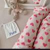 Women's Sweet Pink Walking & Pajama Pants: Loose, Comfortable Trousers for Spring and Autumn.