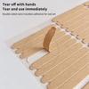 60/66Pcs Transparent Double Adhesive Tape False Nails Display Stand Glue Stickers Acrylic Practice Showing Bar Nail Art Tools