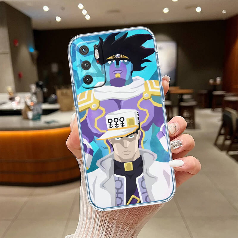 Чехол JoJo's Bizarre Adventure для Motorola E7 E22 E20 E13 E15 E22S E30 E40 G10 G20 G04 G22 G23 G05 G75 G35 G55 G6 G7 G8 G9 Plus Power Play