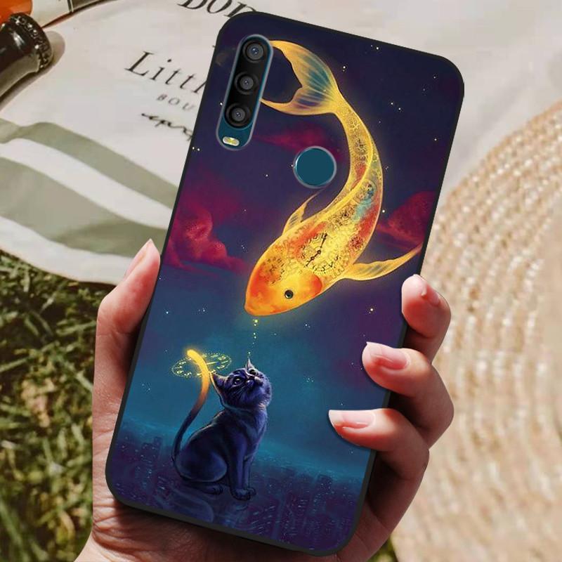 For Alcatel 1SE 2020 Case Shockproof Flower Back Cover For Alcatel 1SE 2020 5030F 5030U 5030D Soft Silicone Phone Fundas Bumper