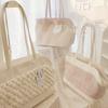 New Ins Breathable Pet Carrier Tote Bag Portable Outdoor Travel Handbag for Small Dogs Cats Fashion Woven Pet Tote Bag