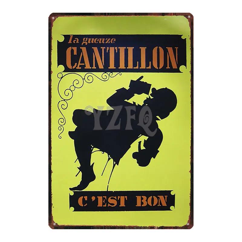 Орваль Шимэ Вестмалле Шуфф Металлическая жестяная вывеска Винтажная тарелка Для Бара Клуба Стены Паба Ресторана Декор Дома Железный Постер DU-3599A