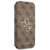 Guess Gubkp13X4Gmgbr Iphone 13 Pro Max6,7 Brązowy/Brown Book 4G Duże Metalowe Logo