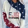 Американский национальный флаг принт толстовки женские простые свободные толстовки Y2k Street высокое качество толстовка спортивная одежда повседневные топы женские
