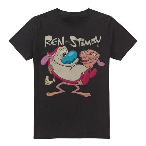 Ren & Stimpy Mens Two Of A Kind T-Shirt